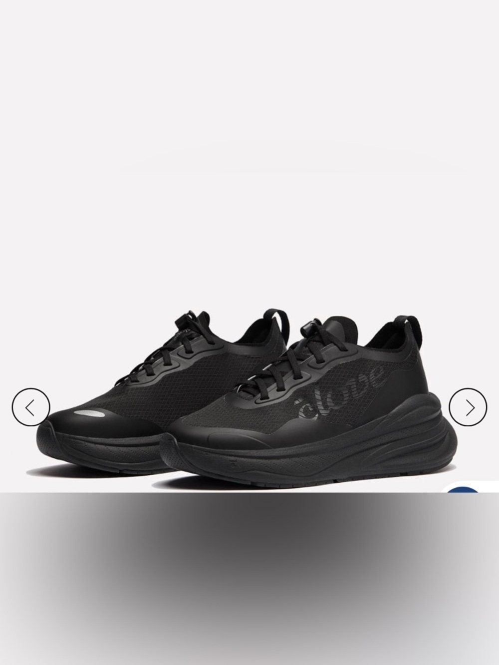 Clove Women's Supercush™ Alto Black Sneakers 8.5